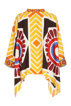 Load image into Gallery viewer, Printed silk blouse
