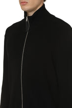 Load image into Gallery viewer, High collar zipped cardigan
