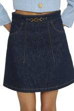Load image into Gallery viewer, Denim mini skirt
