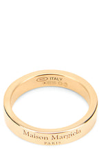 Load image into Gallery viewer, Ring with logo in gold-plated silver
