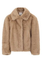 Load image into Gallery viewer, Synthetic fur coat
