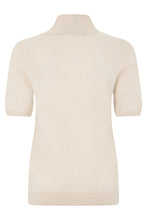 Load image into Gallery viewer, Short-sleeved sweater in wool
