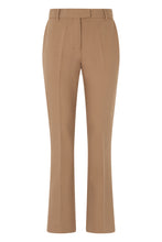 Load image into Gallery viewer, Flared trousers in a cotton, viscose and polyester blend
