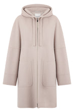 Load image into Gallery viewer, Wool coat with hood
