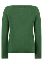 Load image into Gallery viewer, Linen sweater with boat neck
