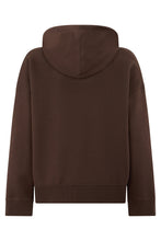 Load image into Gallery viewer, Hooded sweatshirt with zip in cotton polyester blend
