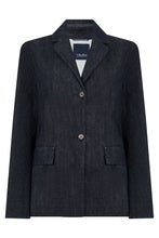 Load image into Gallery viewer, Cotton denim blazer
