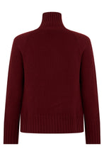 Load image into Gallery viewer, Wool and cashmere jumper with high collar
