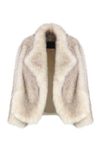 Load image into Gallery viewer, Snowy Faux fur jacket
