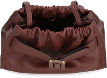 Load image into Gallery viewer, Square Scrunchy Soft leather mini crossbody bag
