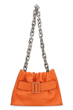 Load image into Gallery viewer, Square Scrunchy Soft leather mini bag
