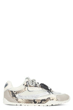 Load image into Gallery viewer, Mesh and leather sneakers with python print
