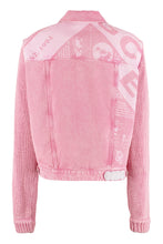 Load image into Gallery viewer, Bleach wash denim jacket
