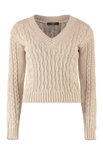 Load image into Gallery viewer, Okra cable knit sweater
