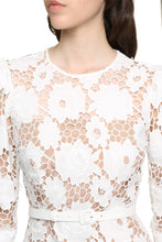 Load image into Gallery viewer, Floral macramé-lace dress
