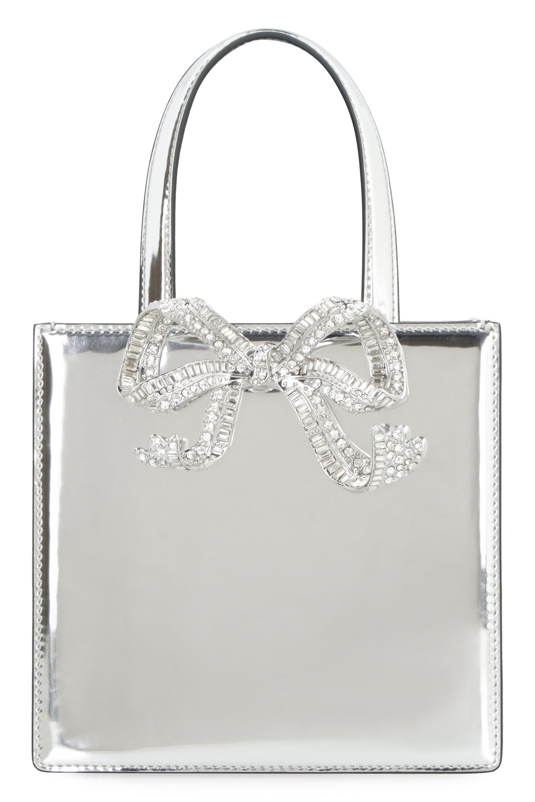 Bow mini tote bag