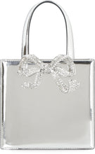 Load image into Gallery viewer, Bow mini tote bag
