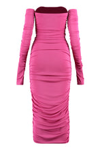 Load image into Gallery viewer, Draped jersey dress
