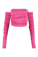 Load image into Gallery viewer, Long sleeve crop top
