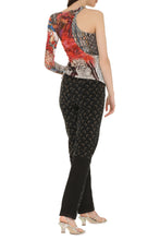 Load image into Gallery viewer, Printed asymmetric top
