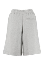 Load image into Gallery viewer, Logo embroidery cotton sweatshorts
