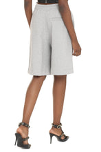Load image into Gallery viewer, Logo embroidery cotton sweatshorts
