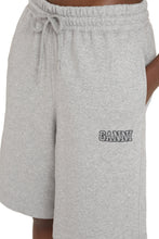 Load image into Gallery viewer, Logo embroidery cotton sweatshorts
