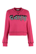 Load image into Gallery viewer, Logo embroidered cotton sweatshirt
