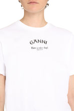 Load image into Gallery viewer, Cotton crew-neck T-shirt
