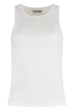 Load image into Gallery viewer, Cotton ribbed tank top
