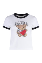 Load image into Gallery viewer, Cotton crew-neck T-shirt
