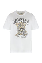 Load image into Gallery viewer, Cotton crew-neck T-shirt
