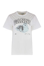 Load image into Gallery viewer, Cotton crew-neck T-shirt
