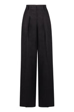 Load image into Gallery viewer, Linen wide leg trousers
