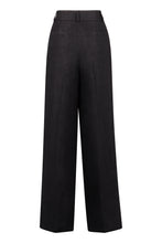 Load image into Gallery viewer, Linen wide leg trousers

