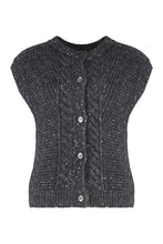 Load image into Gallery viewer, Taffy Sweater vest with buttons
