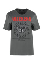 Load image into Gallery viewer, Talento cotton crew-neck T-shirt
