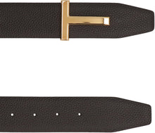Load image into Gallery viewer, Reversible leather belt
