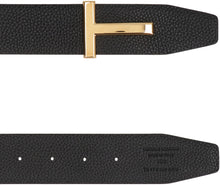 Load image into Gallery viewer, Reversible leather belt

