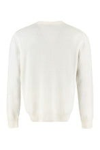 Load image into Gallery viewer, THE (Knit) - Wool-cashmere blend crew-neck pullover
