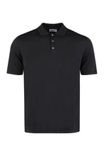 Load image into Gallery viewer, Cotton knit polo shirt

