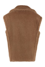 Load image into Gallery viewer, Teano vegan fur waistcoat
