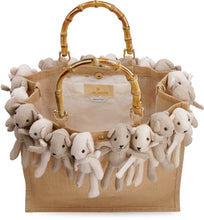 Load image into Gallery viewer, Raffia tote bag
