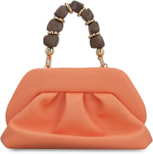 Load image into Gallery viewer, Tia Wood Stones clutch
