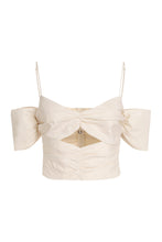 Load image into Gallery viewer, Draped crop top
