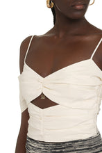 Load image into Gallery viewer, Draped crop top
