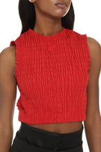 Load image into Gallery viewer, Technical fabric crop top
