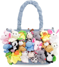 Load image into Gallery viewer, Toys denim handbag
