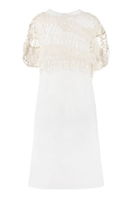 Load image into Gallery viewer, Cotton top with crochet vest
