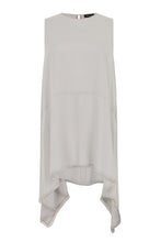 Load image into Gallery viewer, Sleeveless blouse in silk blend
